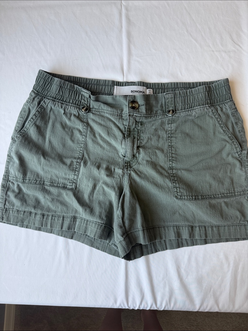 Sonoma Sage Green Women's Casual Utility Shorts